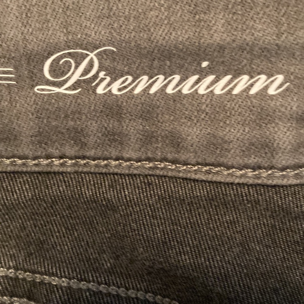 Croft & Barrow Grey Denim Jeans 12 - Picture 7 of 8